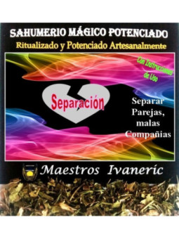 Sahumerio Mágico de Propósito Separación