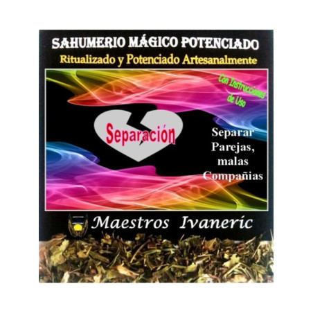 Sahumerio Mágico de Propósito Separación