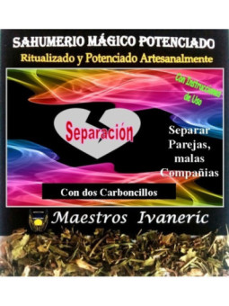 Sahumerio Mágico de Propósito con Carbón Separación