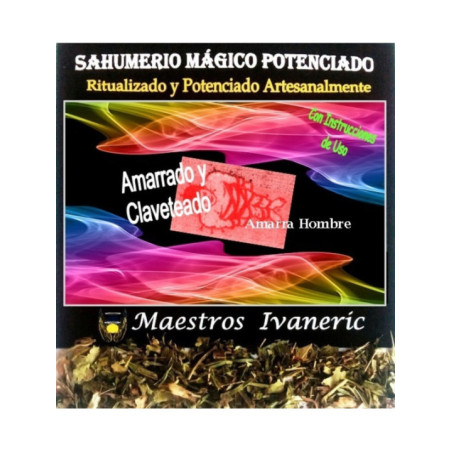 Sahumerio Mágico de Propósito Amarrado y Claveteado