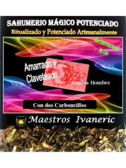 Sahumerio Mágico de Propósito con Carbón Amarrado y Claveteado