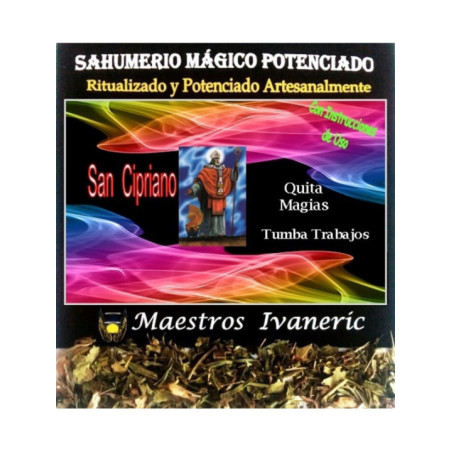 Sahumerio Mágico de Propósito San Cipriano