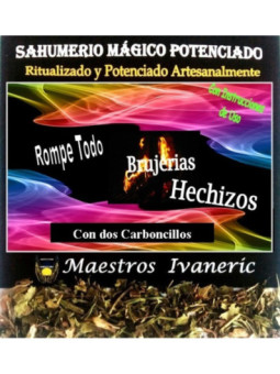 Sahumerio Mágico de Propósito Con Carbón Rompe Todo