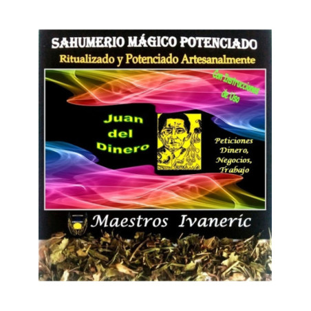 Sahumerio Mágico de Propósito Juan del Dinero