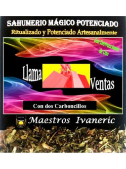 Sahumerio Mágico de Propósito Con Carbón Llama Ventas