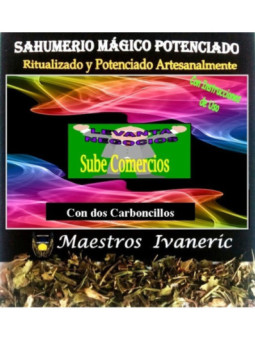 Sahumerio Mágico de Propósito Con Carbón Levanta Negocios