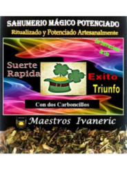 Sahumerio Mágico de Propósito Con Carbón Suerte Rápida