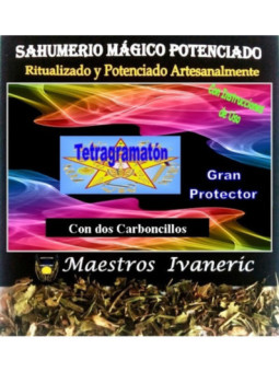 Sahumerio Mágico de Propósito Con Carbón Tetragramatón