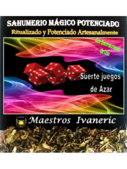 Sahumerio Mágico de Propósito Suerte en los Juegos de Azar