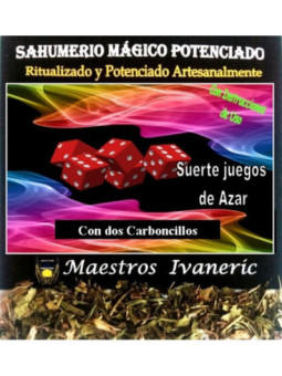 Sahumerio Mágico de Propósito Con Carbón Suerte Juegos de Azar