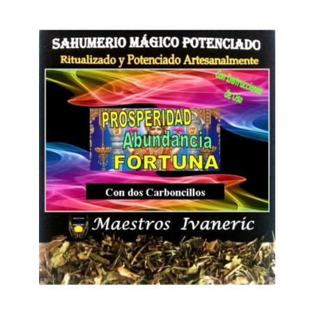 Sahumerio Mágico de Propósito Con Carbón Prosperidad y Fortuna