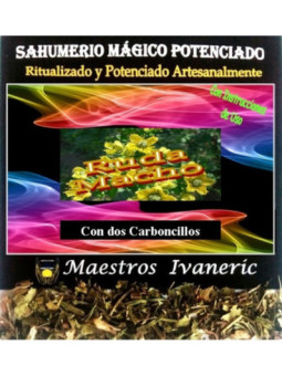 Sahumerio Mágico de Propósito Con Carbón Ruda Macho