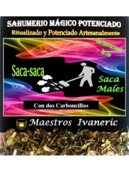 Sahumerio Mágico de Propósito Con Carbón Saca Saca