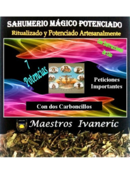 Sahumerio Mágico de Propósito Con Carbón 7 Potencias