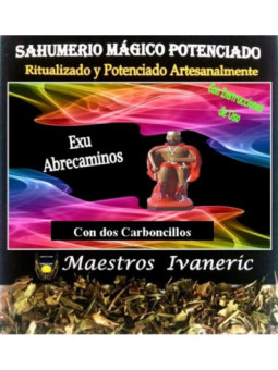 Sahumerio Mágico de Propósito Con Carbón Exu Abrecaminos