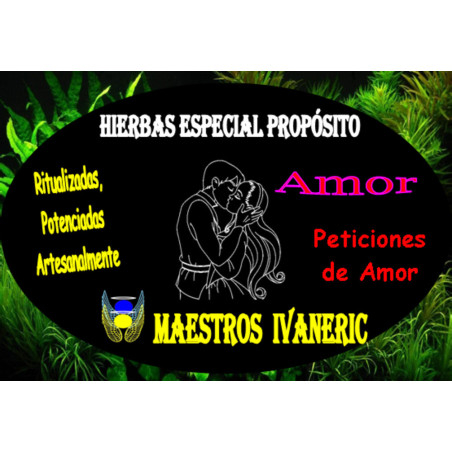 Hierbas Mágicas de Propósito Amor. Peticiones de Amor