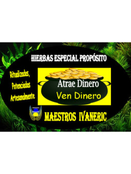 Hierbas Mágicas de Propósito Ven Dinero