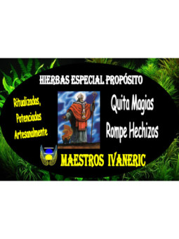 Hierbas Mágicas de Propósito Quita Magias, Rompe Hechizos