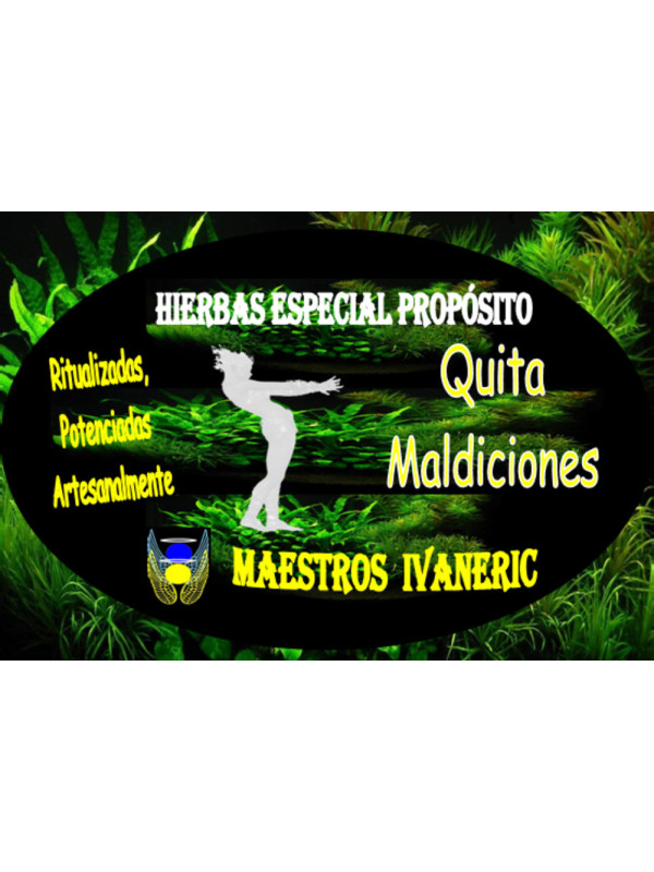 Hierbas Mágicas de Propósito Quita Maldiciones