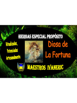 Hierbas Mágicas de Propósito Diosa de la Fortuna
