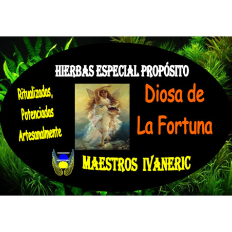Hierbas Mágicas de Propósito Diosa de la Fortuna