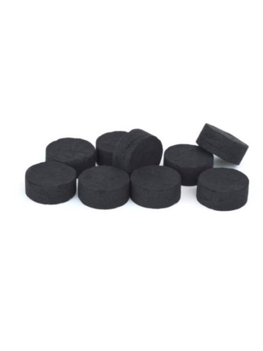 Pastillas Carbón Grande 40mm, Especial Maestros Ivaneric, paquete de 10 Unidades