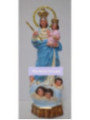 Imagen Virgen Blanca. 25cm