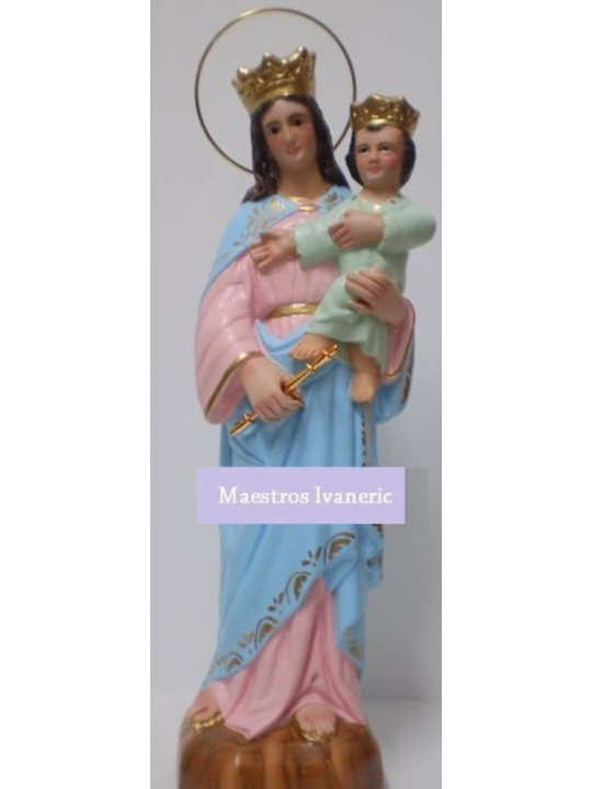 Imagen Virgen Maria Auxiliadora. 30cm