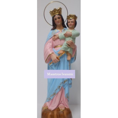 Imagen Virgen Maria Auxiliadora. 30cm