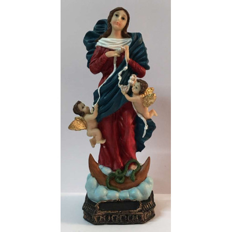 Imagen Artesana en Resina Virgen Desatanudos 20cm