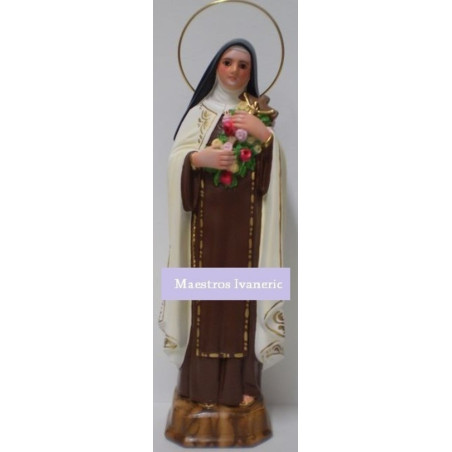 Imagen Santa Teresita del Niño Jesús. 30cm