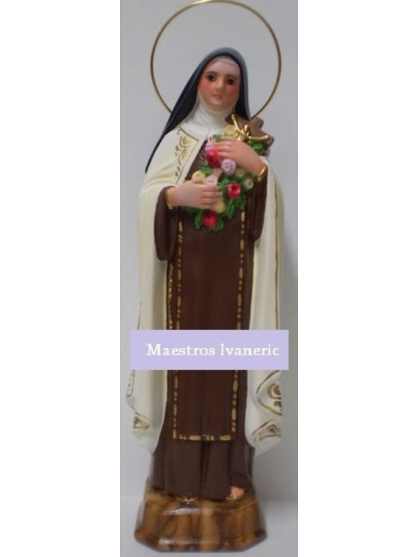 Imagen Santa Teresita del Niño Jesús. 30cm