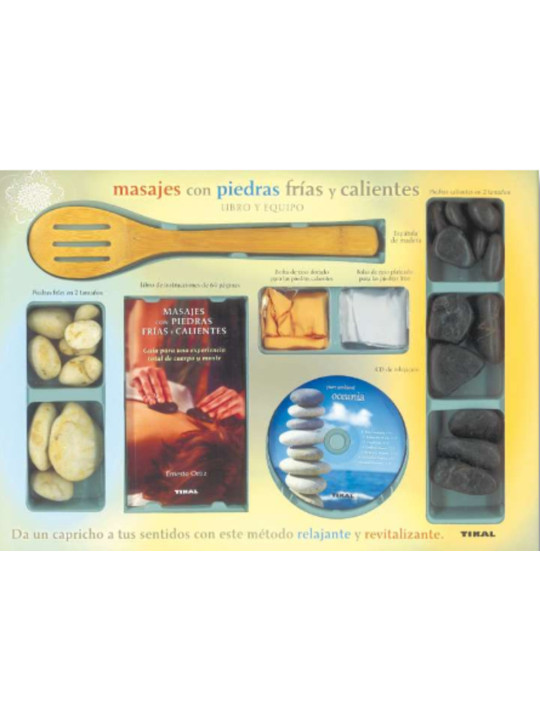 Masajes con piedras frías y calientes