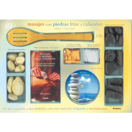 Masajes con piedras frías y calientes