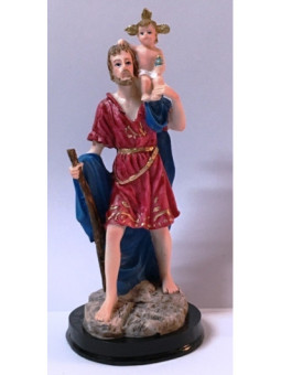 Imagen Artesana en Resina San Cristobal 20 centímetros