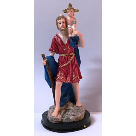 Imagen Artesana en Resina San Cristobal 20 centímetros