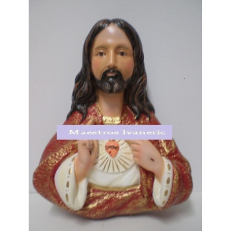 Imagen Relieve Sagrado Corazón de Jesus 25cm
