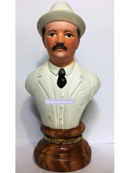 Busto Dr. Jose Gregorio Hernandez Blanco. 15cm