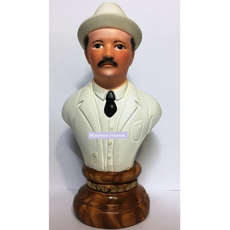 Busto Dr. Jose Gregorio Hernandez Blanco. 15cm