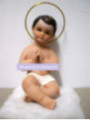 Niño Jesús con Piel 15cm Rezando
