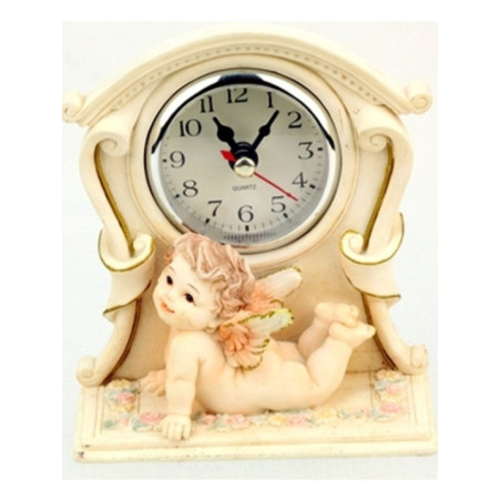 Reloj Ángel de Resina de 10 x 11 cm (dos Modelos diferentes)