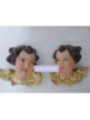 Pareja de Serafines. 15cm