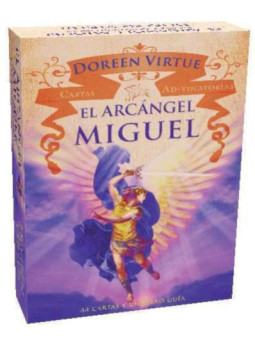El Arcángel Miguel, cartas adivinatorias más libro guía