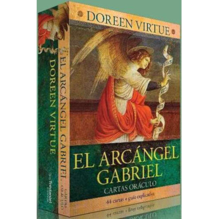 El Arcángel Gabriel, Cartas Oráculo mas libro Guía