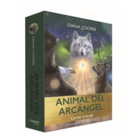 Libro mas Cartas Oráculo del Arcángel Animal