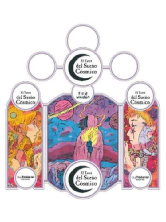 Libro más cartas El Tarot de Sueño Cósmico.