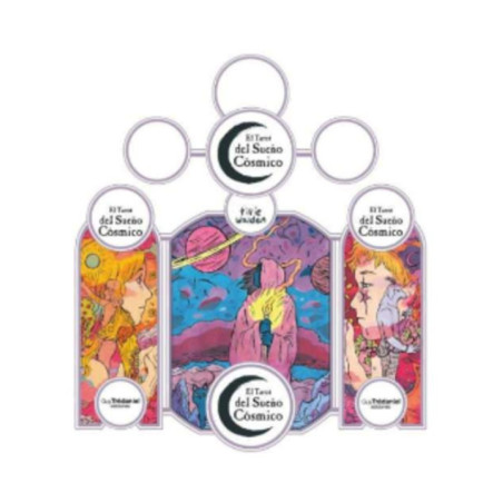 Libro más cartas El Tarot de Sueño Cósmico.