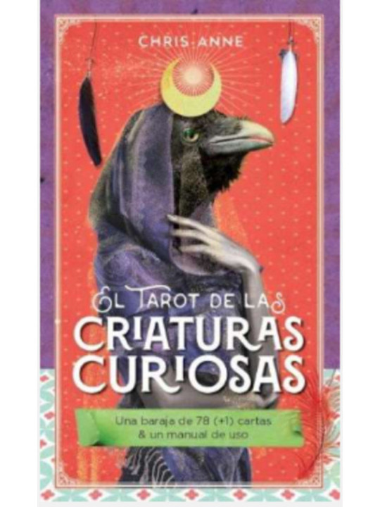Libro más cartasTarot de las Criaturas Curiosas.