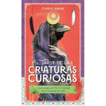 Libro más cartasTarot de las Criaturas Curiosas.