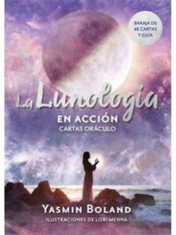 Cartas mas Libro El Oráculo de Lunología en Acción.